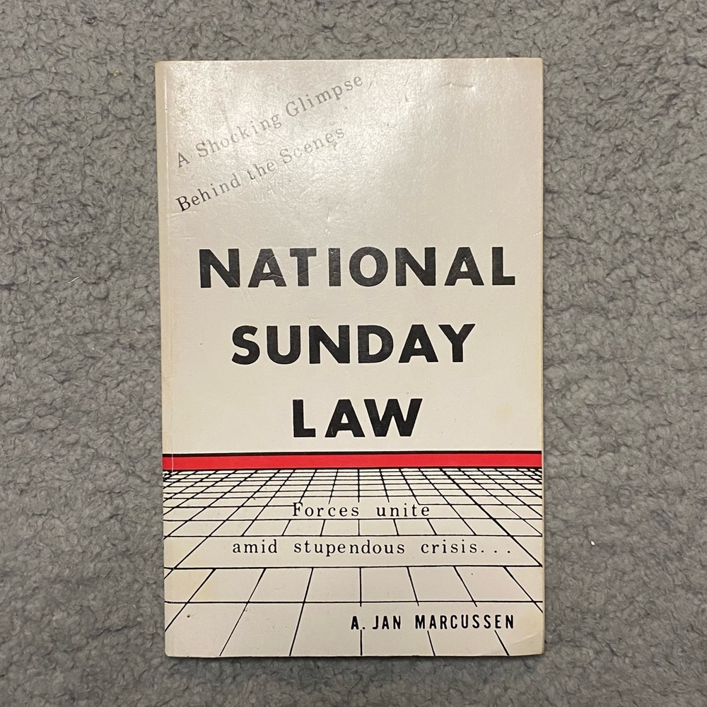 National Sunday Law by A. Jan Marcussen (Paperback)